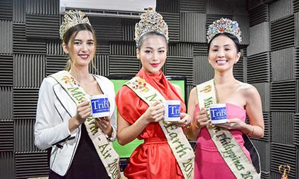 Hoa hậu Trái đất Phương Khánh phủ sóng truyền thông tại Philippines với thông điệp xanh