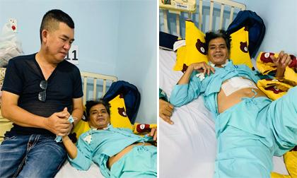 Diễn viên Nhật Cường vào thăm và tiết lộ sức khỏe của NS Mai Trần sau ca mổ