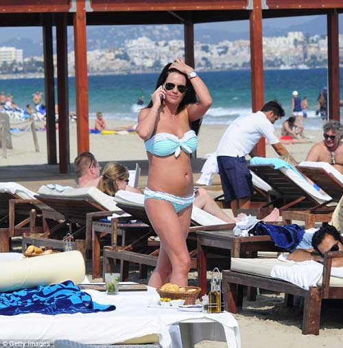 Hoa hậu sát cầu thủ sexy sau khi sinh, Bóng đá, hoa hau sat cau thu, danielle lloyd, jamie o'hara, hoa hau, lloyd, bong da, bong da anh