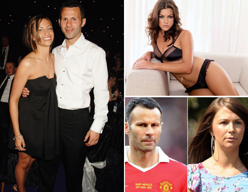 Tiger Woods,Ryan Giggs,qua đêm,kiều nữ,bồ,John Terry,Teddy Sheringham