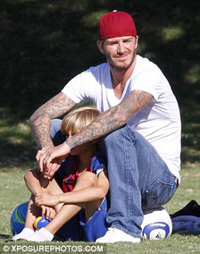  con trai David Beckham,Romeo,Cruz,Brooklyn