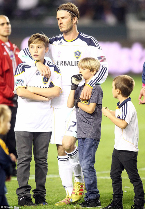 David Beckham,Victoria,Harper,Post Spice