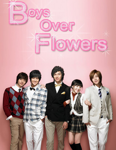 Boys Overs Flowers,Protect the Boss,Nụ hôn cappuccino,Secret Garden,F4