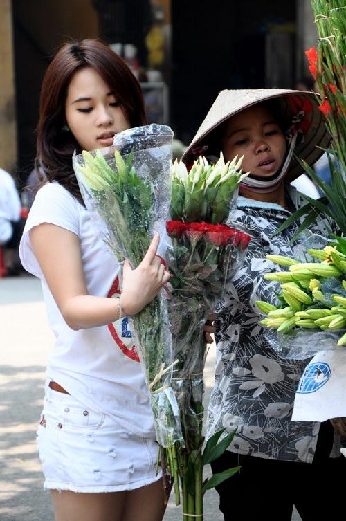 Diễm Hằng,diễn viên trong 'Nhật ký vàng anh'