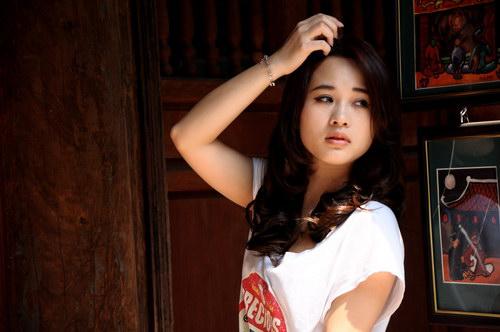 Diễm Hằng,diễn viên trong 'Nhật ký vàng anh'