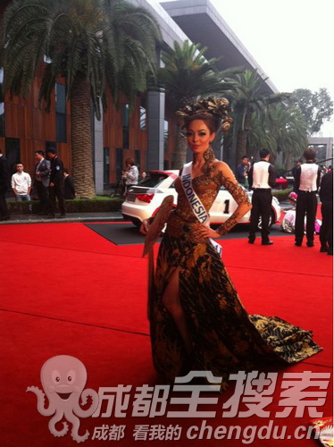 Trúc Diễm,Hoa hậu Quốc tế 2011,trang phục dân tộc