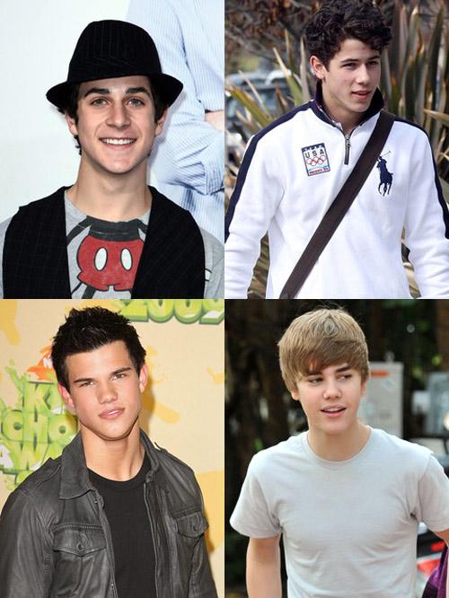 Miley Cyrus,Tyler Posey,Nick Jonas,Justin Gaston,Liam Hemsworth