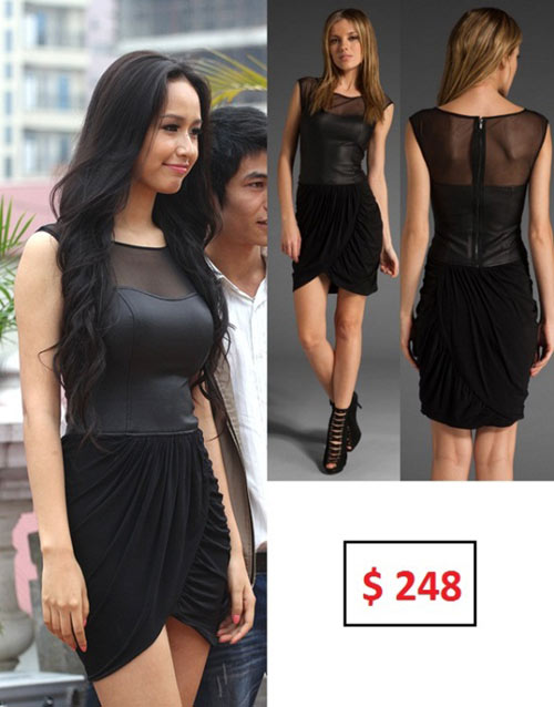 Mai Phương Thúy - tín đồ của BCBG Maxazria, Thời trang, mai phuong thuy, thoi trang mai phuong thuy, váy BCBGMAXAZRIA, gucci, vay hang hieu