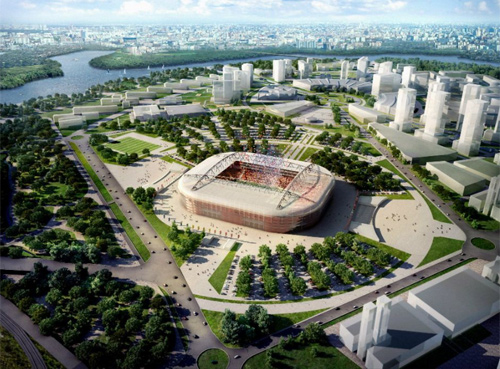 World Cup,Nga,Sân vận động