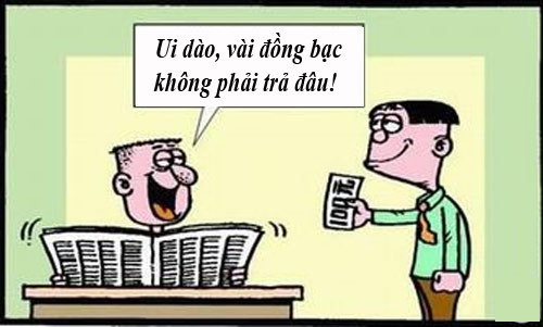 truyện cười,kiếp nhân viên