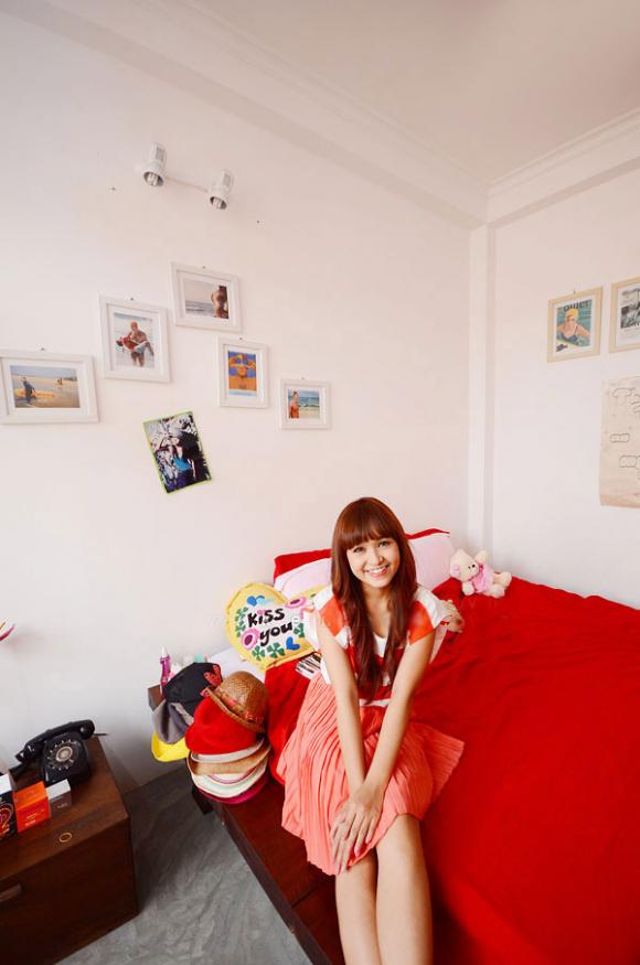 phòng của Hotgirl,nhà của Thiên Trang