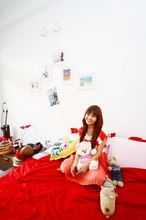 phòng của Hotgirl,nhà của Thiên Trang