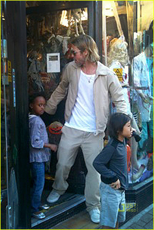 Angelina,Brad Pitt,Halloween,con người nổi tiếng