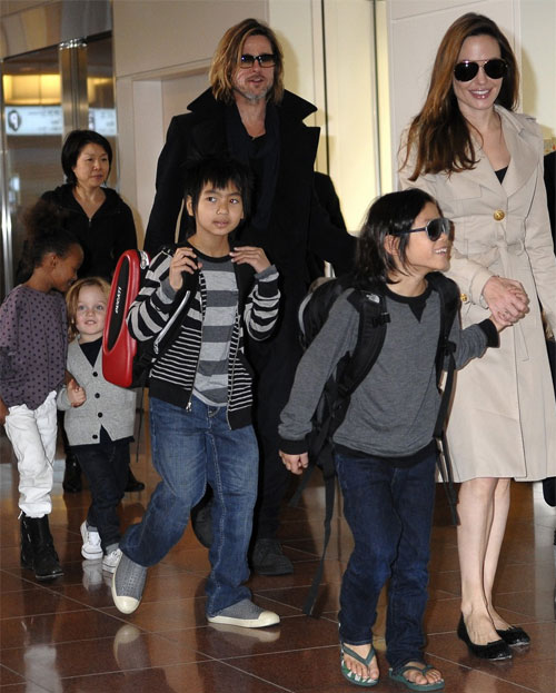 Angelina Jolie,Brad Pitt,Pax Thiên