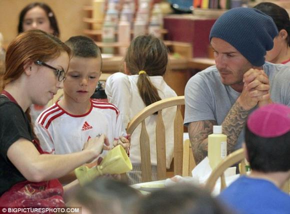 David Beckham,Cruz,Romeo,Brooklyn