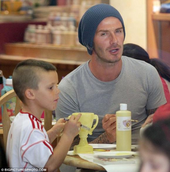David Beckham,Cruz,Romeo,Brooklyn