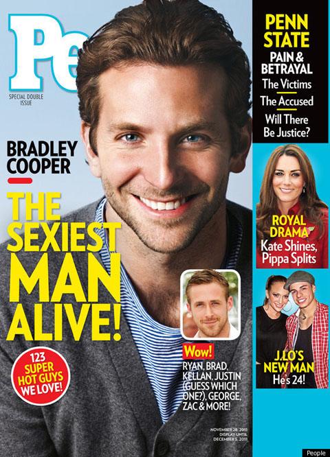 Bradley Cooper,Hangover,Người đàn ông đương đại quyến rũ nhất năm,tạp chí People