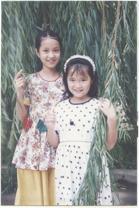Hot girl,Mi Vân,Hot girl Mi Vân ngày còn nhỏ