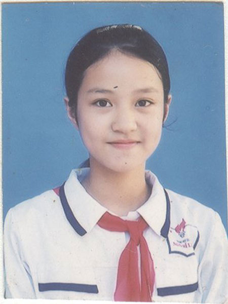 Hot girl,Mi Vân,Hot girl Mi Vân ngày còn nhỏ