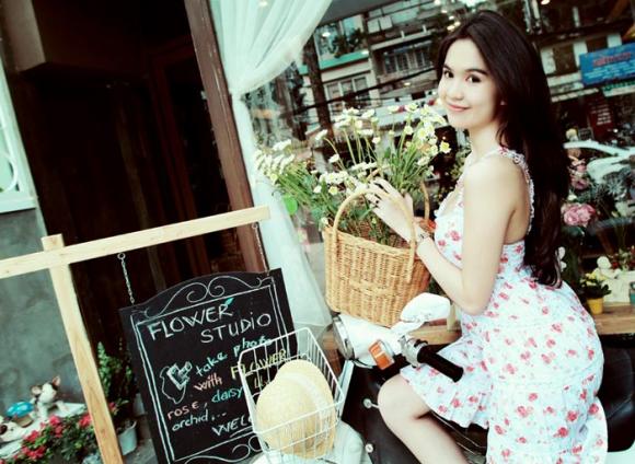 Ngọc Trinh,Hoa Hậu Ngọc Trinh,xì tin,đáng yêu,hoa hậu người việt hoàn cầu