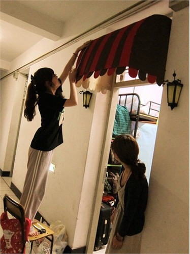 nữ sinh 9x,trang trí,ký túc,giới trẻ