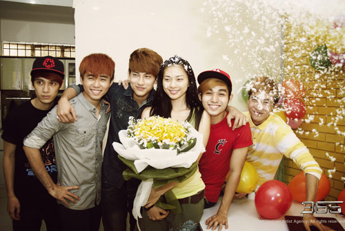 Ngô thanh vân,365 band,sinh nhật,ca sĩ,ca sỹ,boy band