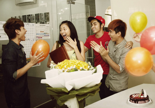 Ngô thanh vân,365 band,sinh nhật,ca sĩ,ca sỹ,boy band