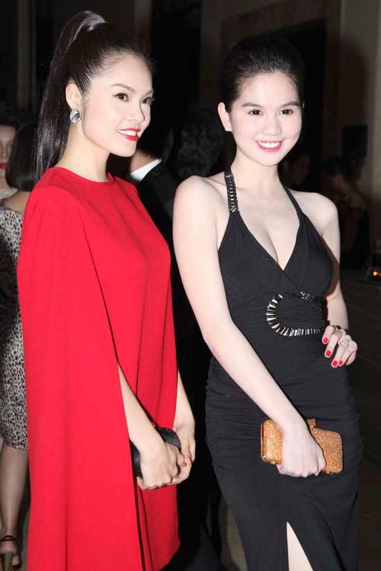 Ngọc Trinh,Như Thảo,Mr Đàm,thời trang,lưng trần,quyến rũ,lưng ong