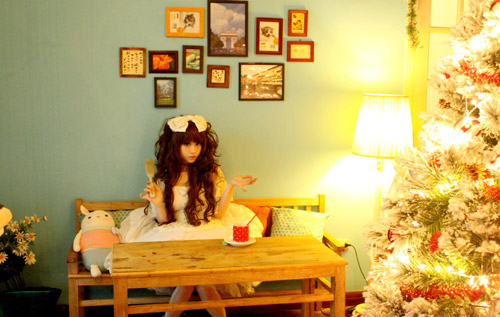 Mỹ nhân Chibi,truyện cổ tích,hot girl,trang phục Lolita,mỹ nhân trong truyện tranh