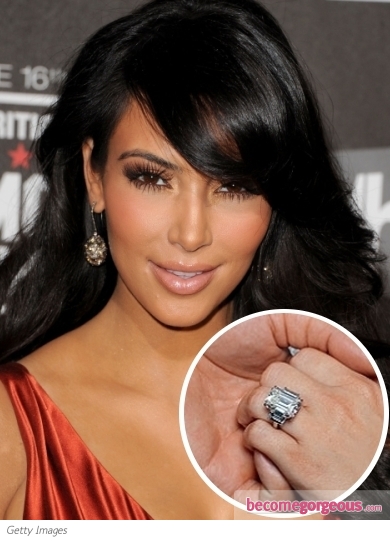 Kim Kardashian,nhẫn kim cương,hôn nhân