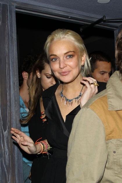 Lindsay Lohan,dung nhan sập xệ