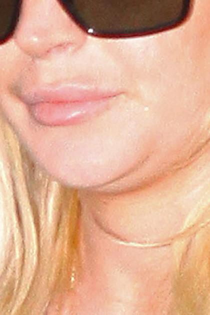 Lindsay Lohan,dung nhan sập xệ