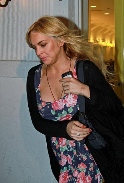 Lindsay Lohan,dung nhan sập xệ