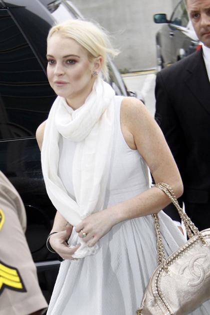 Lindsay Lohan,dung nhan sập xệ