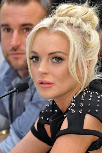 Lindsay Lohan,dung nhan sập xệ