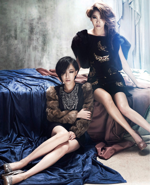 Brown Eyed Girls,nóng bỏng,trời đông,gợi cảm,đẹp