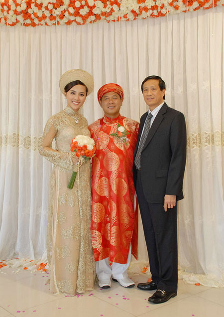 Vũ Thu Phương,lên xe hoa,bí mật,người đẹp,Dương Trương Thiên Lý,Thiên Lý,Đan Lê