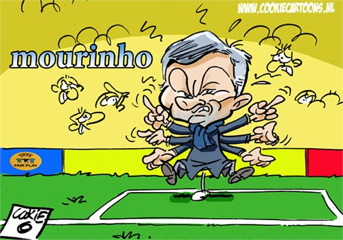 Mourinho,lên phim,hoạt hình,Jose Mourinho,thể thao