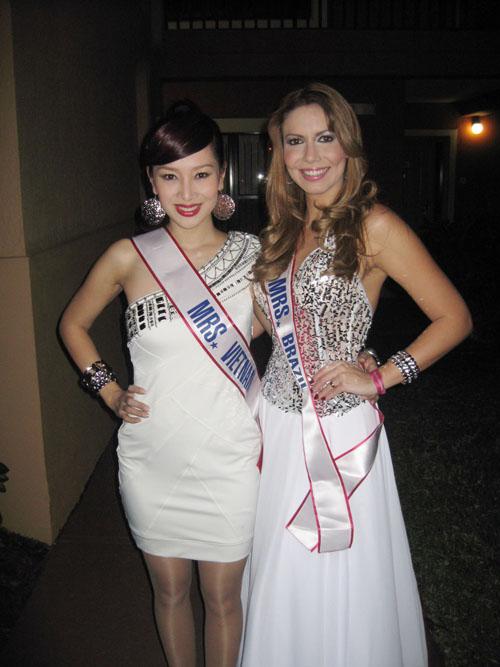 Thu Hương,hoa khôi,thể thao,người đẹp,Mrs World,quý bà