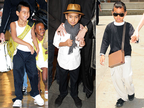 Pax Thiên,Angelina Jolie,Brad Pitt,ngôi sao,siêu sao,diễn viên,minh tinh,màn bạc,Hollywood