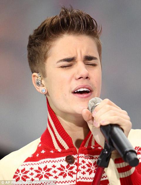 Justin Bieber,ông già Noel,giáng sinh