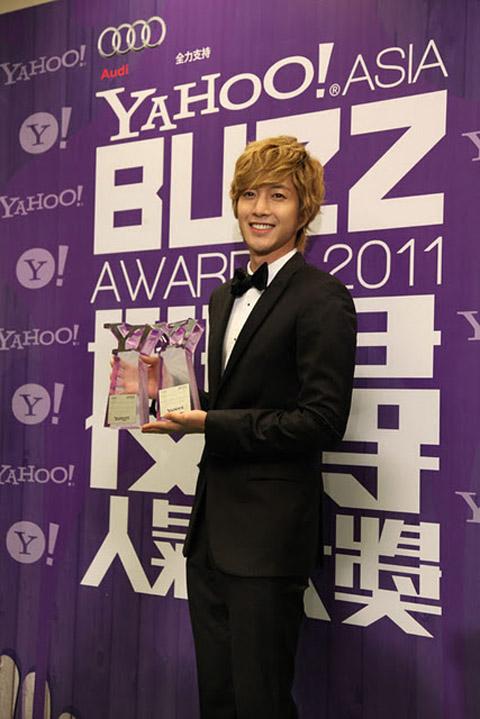 Yahoo! Asia Buzz Awards,diễn viên,hàn quốc,Kim Hyun Joong