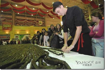 kỷ lục Guiness,chuyện lạ,món sushi ngon,Hài Tết 2012