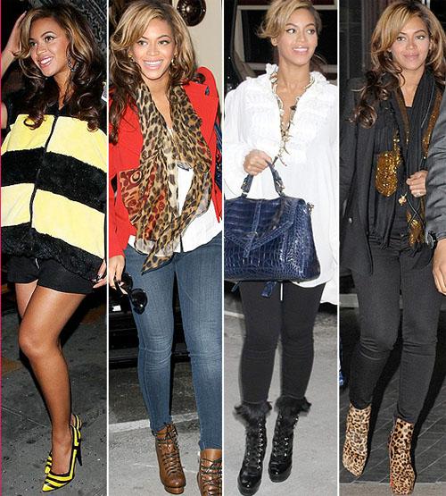 Beyonce,sành điệu,thời trang,phong cách,ngôi sao,Hollywood,Jennifer Garner,Jessica Simpson,Una Healy,Amanda Holden