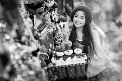Thảo My,Miss Teen,ngôi sao tuổi teen,giáng sinh,Noel,ấm áp,anh lành