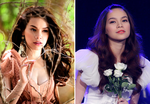 Hồ Ngọc Hà, Kiểu tóc, thời trang tóc, tóc xoăn, tóc dài, mẫu tóc, xu hướng tóc