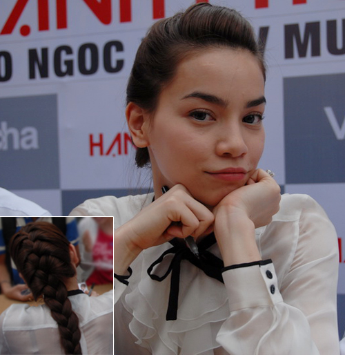 Hồ Ngọc Hà, Kiểu tóc, thời trang tóc, tóc xoăn, tóc dài, mẫu tóc, xu hướng tóc