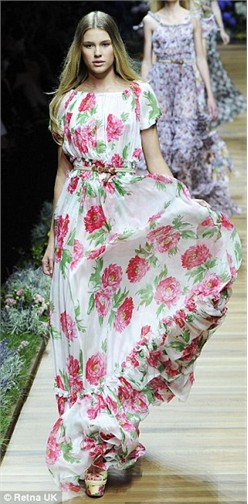 Jasper Conran, Dolce&Gabbana, váy hoa, thời trang mùa hè, thời trang