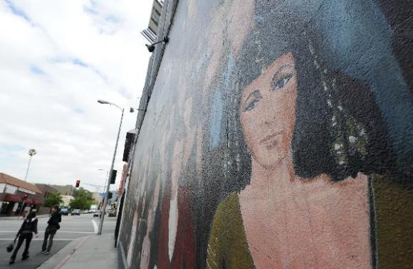 Hollywood, Elizabeth Taylor, qua đời, đám tang