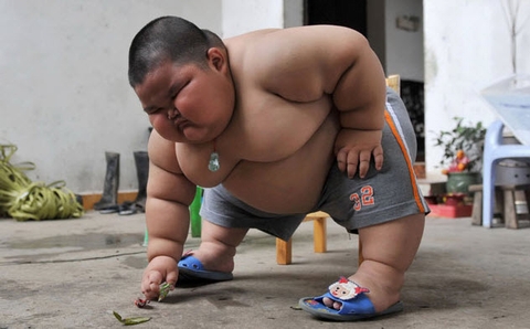 Lu Hao, trọng lượng, cậu bé, Trung Quốc, thèm ăn, chế độ ăn uống